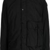 Heren CP Company | Cp Company Cp Company Shirts Black Zwart