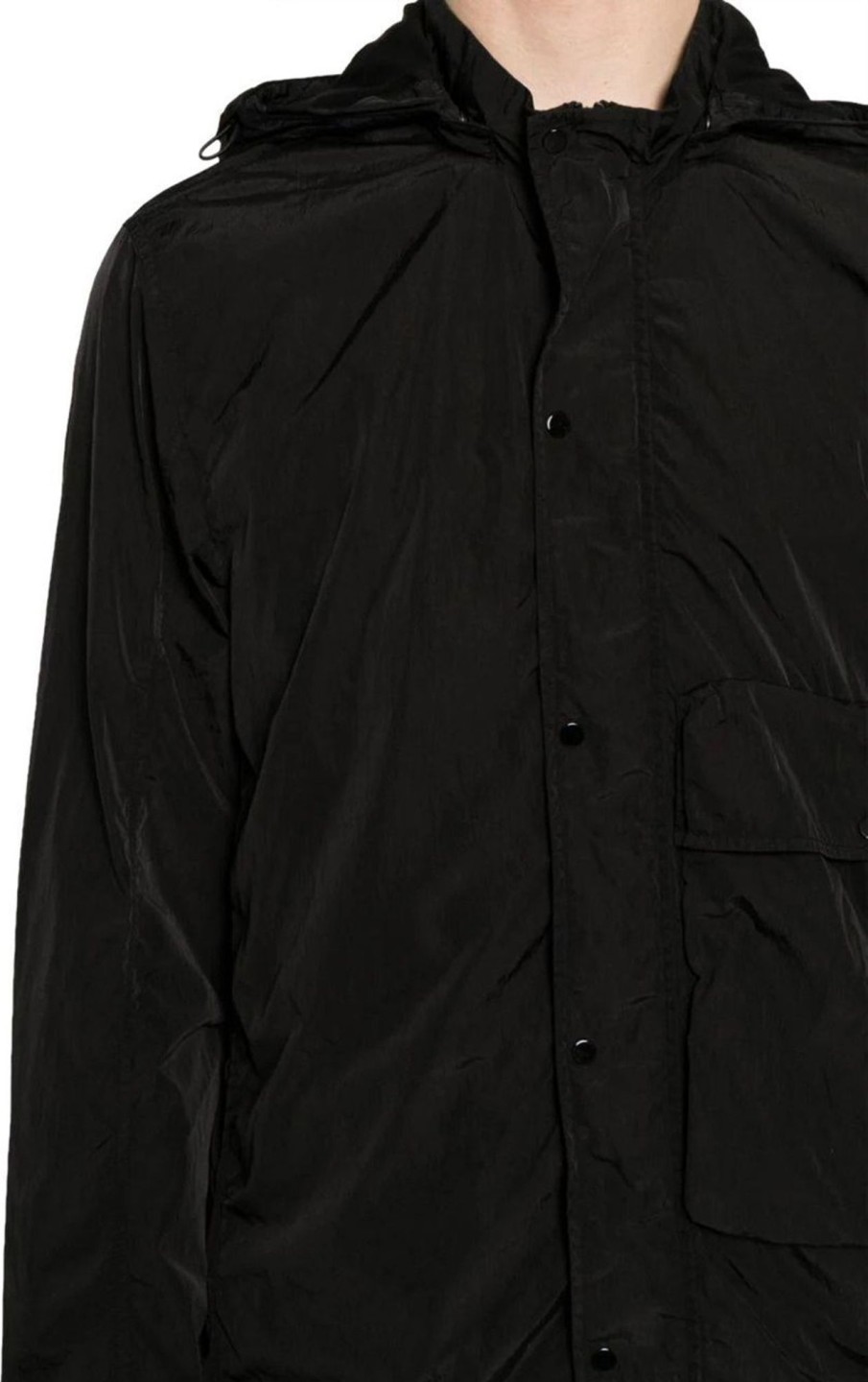 Heren CP Company | Cp Company Cp Company Shirts Black Zwart