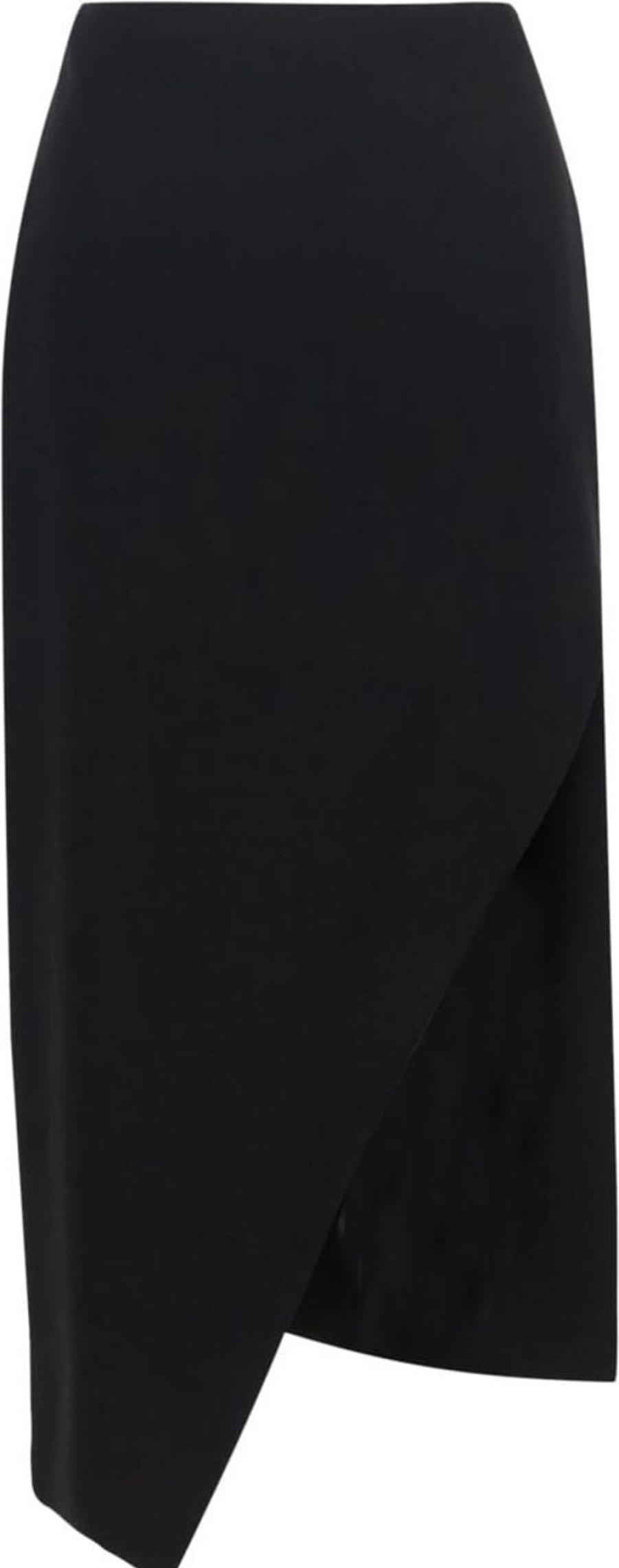 Dames Alexander McQueen | Alexander Mcqueen Black Wool Skirt Zwart