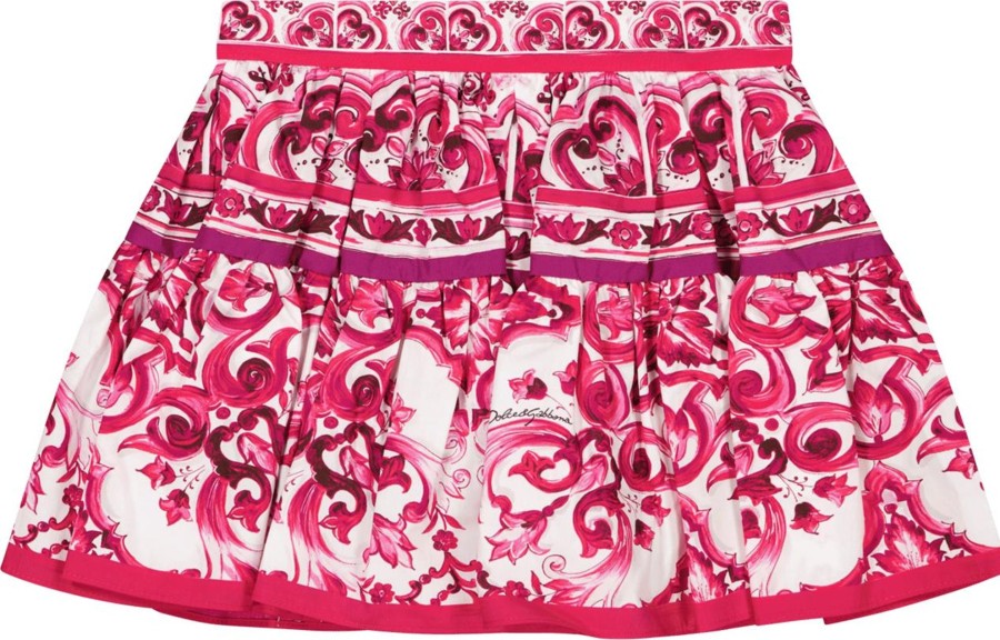 Kids Dolce & Gabbana Rokken | Dolce & Gabbana Dolce & Gabbana Baby Meisjes Rok Fuchsia Roze