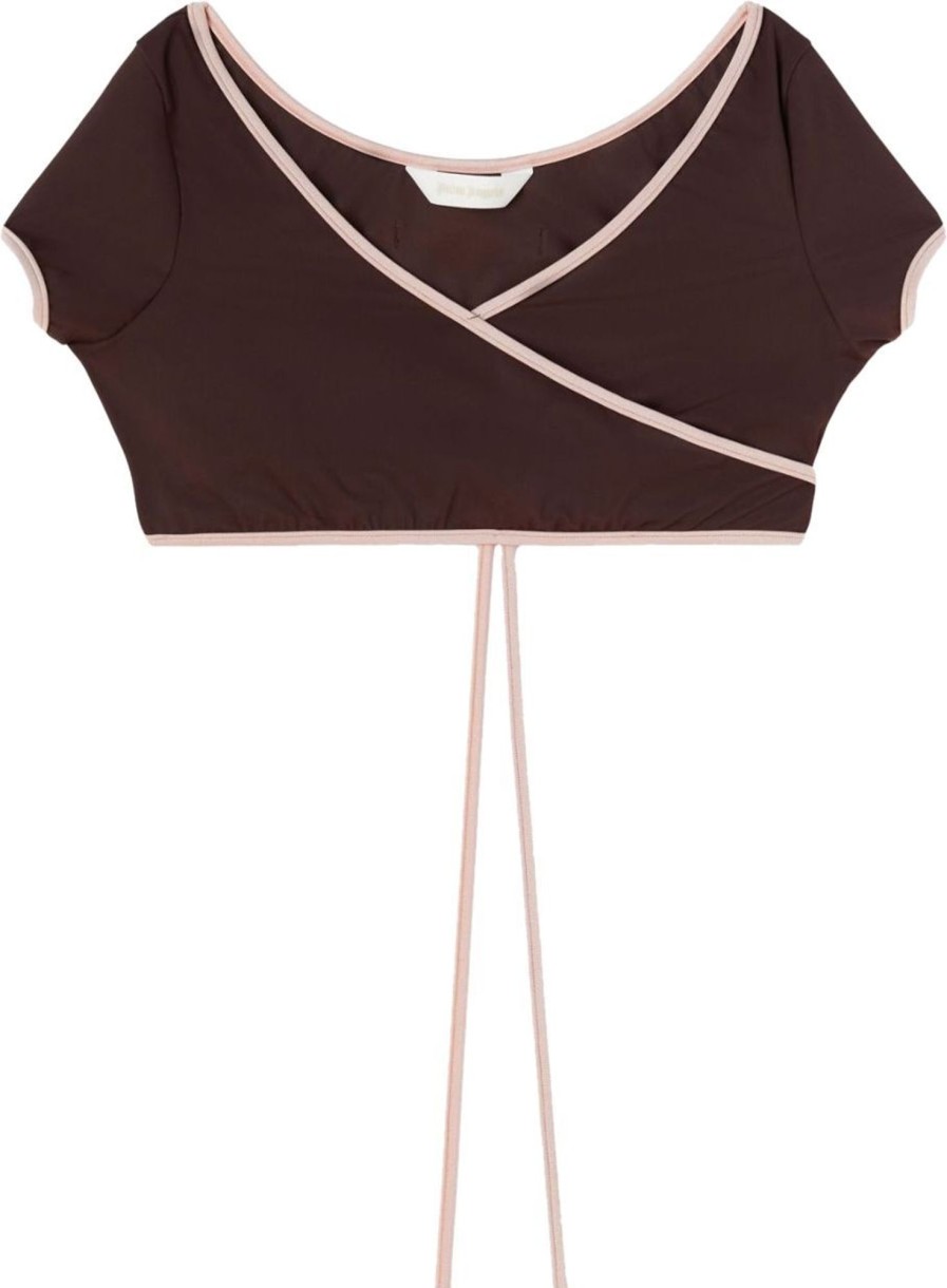 Dames Palm Angels | Palm Angels Sea Clothing Brown Bruin