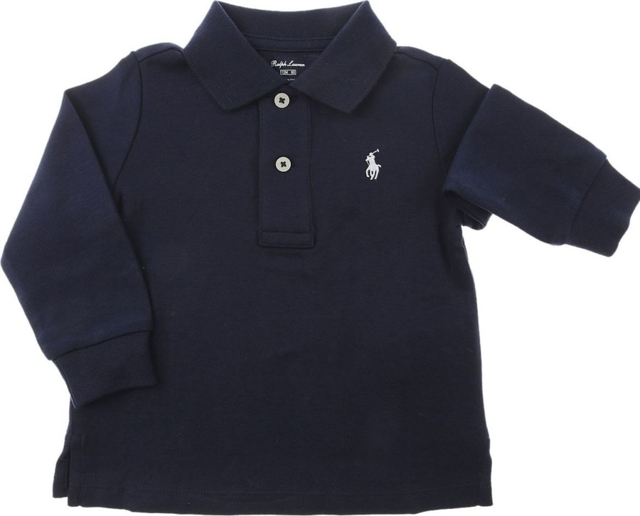 Kids Ralph Lauren Shirts | Ralph Lauren Ralph Lauren Polo Jersey Newborn Wit