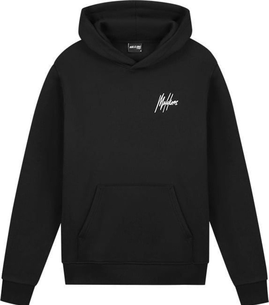 Heren Malelions | Malelions Sport Logo Hoodie - Black Zwart