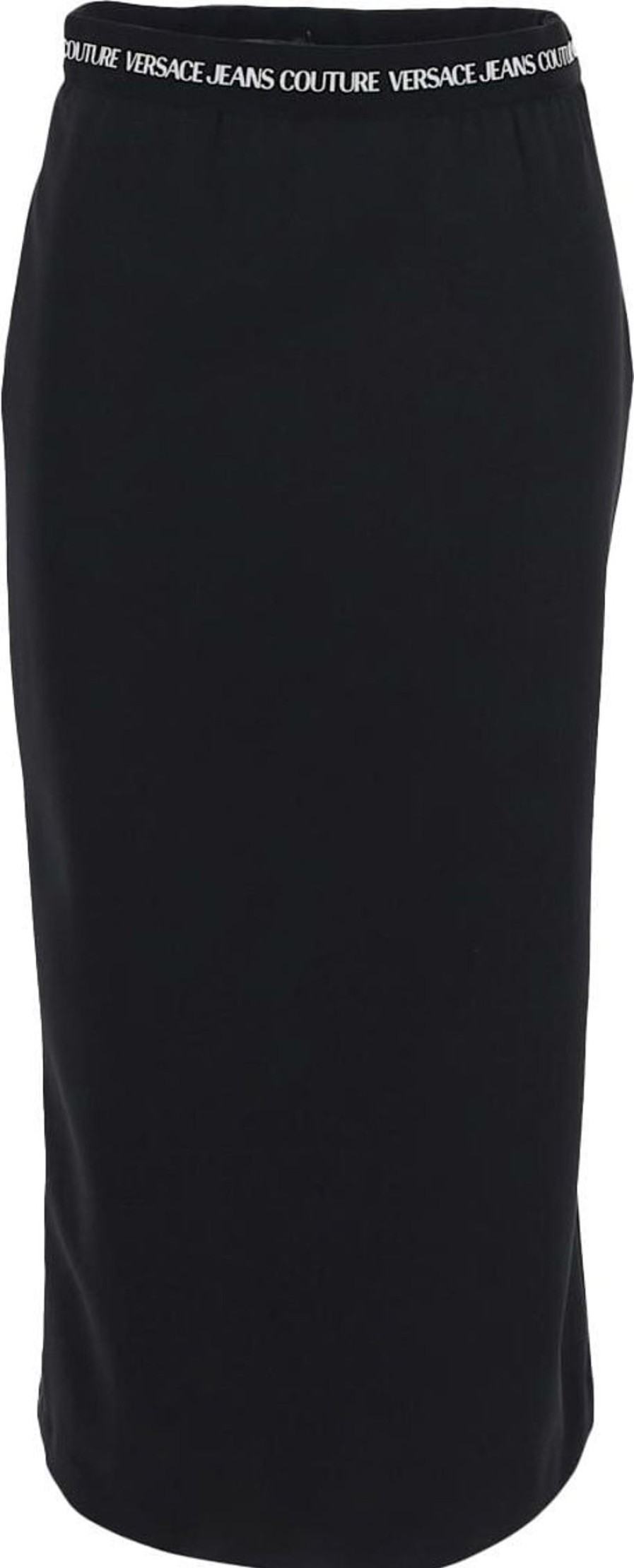 Dames Versace Jeans Couture | Versace Jeans Couture Pencil Midi Skirt Zwart