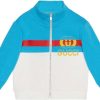 Kids Gucci Overhemden | Gucci Gucci Kids Jackets Clear Blue Wit