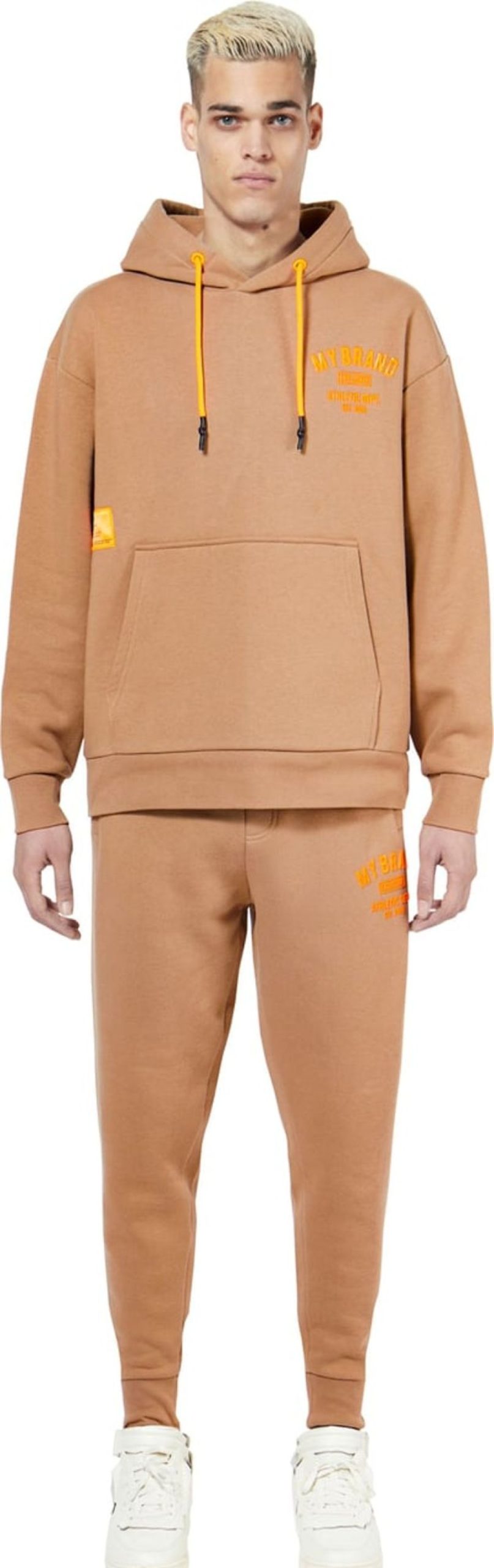 Heren My Brand | My Brand Mb Varisity Joggingsuit Beige