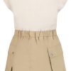 Kids Calvin Klein Jurken | Calvin Klein Calvin Klein Kinder Meisjes Jurk Beige Beige