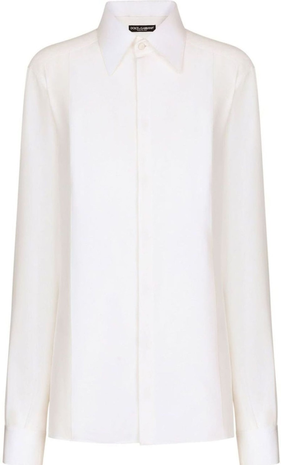 Dames Dolce & Gabbana | Dolce & Gabbana Shirts White Wit