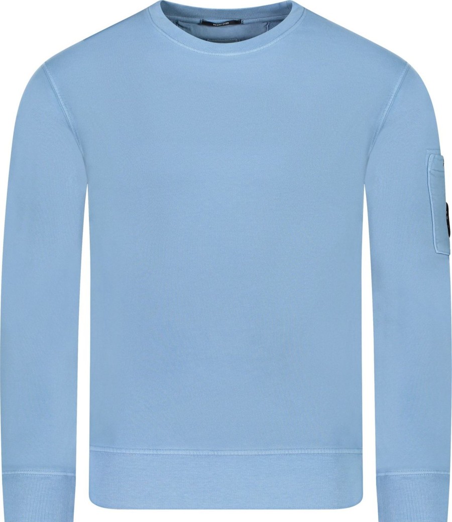 Heren CP Company | Cp Company C.P. Company Sweater Blauw Blauw