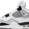 Heren Nike | Nike Air Jordan 4 Military Black Wit