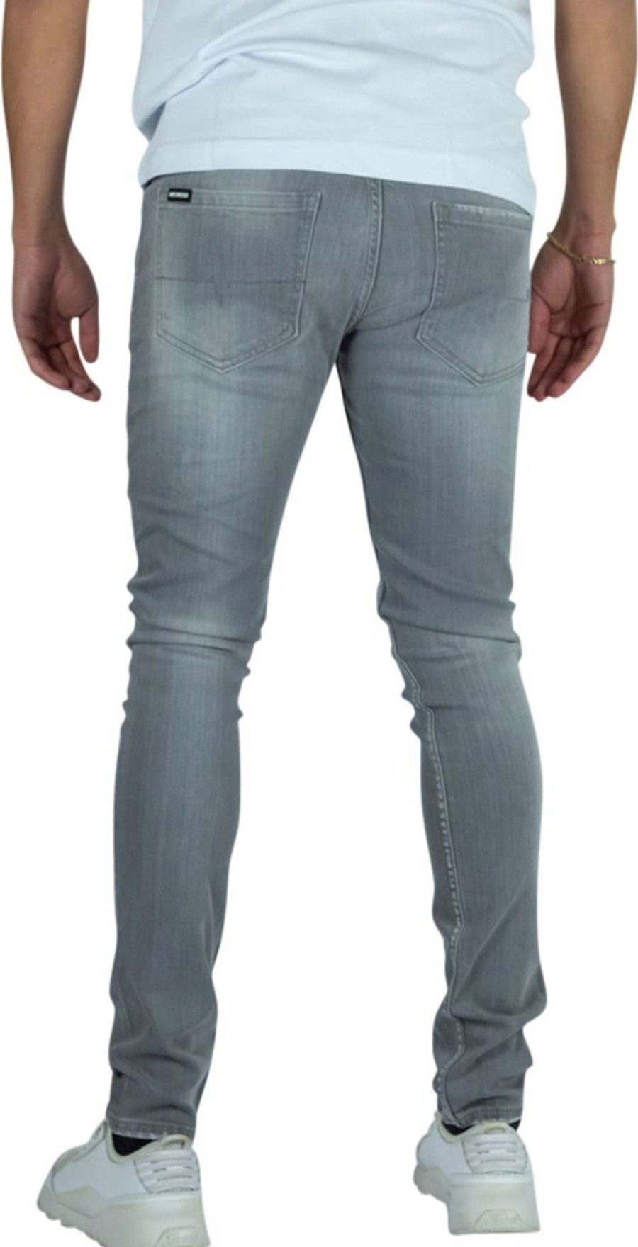 Heren Richesse | Richesse Galant Grey Jeans Grijs