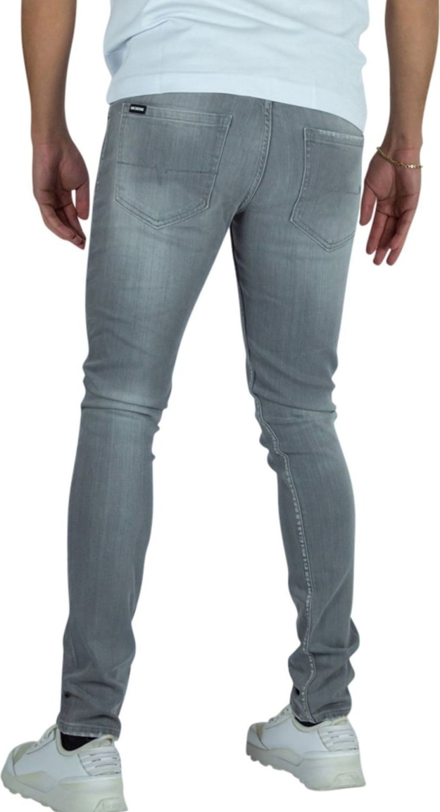 Heren Richesse | Richesse Galant Grey Jeans Grijs