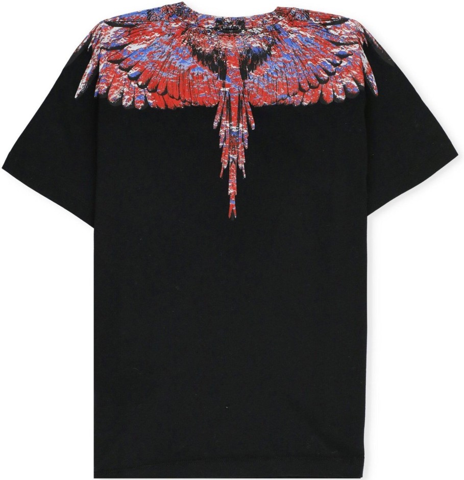 Kids Marcelo Burlon T-Shirts | Marcelo Burlon T-Shirts And Polos Black Zwart