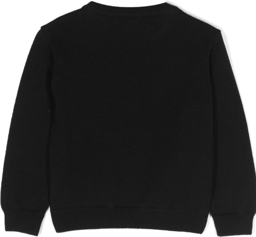 Kids Balmain Truien | Balmain Jumper Black Zwart