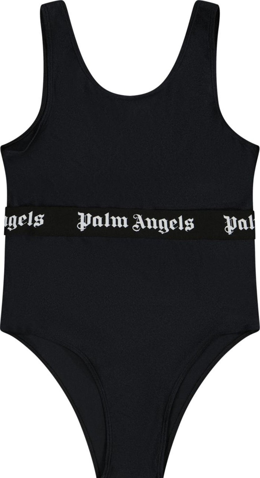 Kids Palm Angels Badkleding | Palm Angels Palm Angels Kinder Meisjes Zwemkleding Zwart Zwart