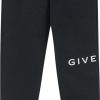 Kids Givenchy Broeken | Givenchy Logo Jogger Zwart