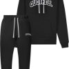 Heren Quotrell | Quotrell University Set | Black/White Zwart