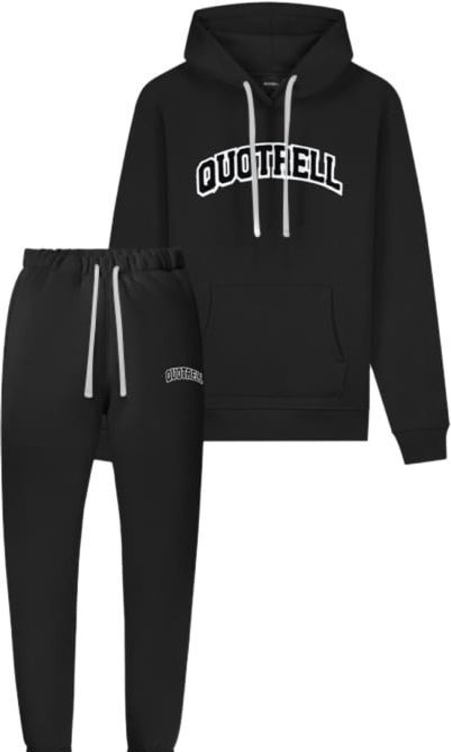 Heren Quotrell | Quotrell University Set | Black/White Zwart