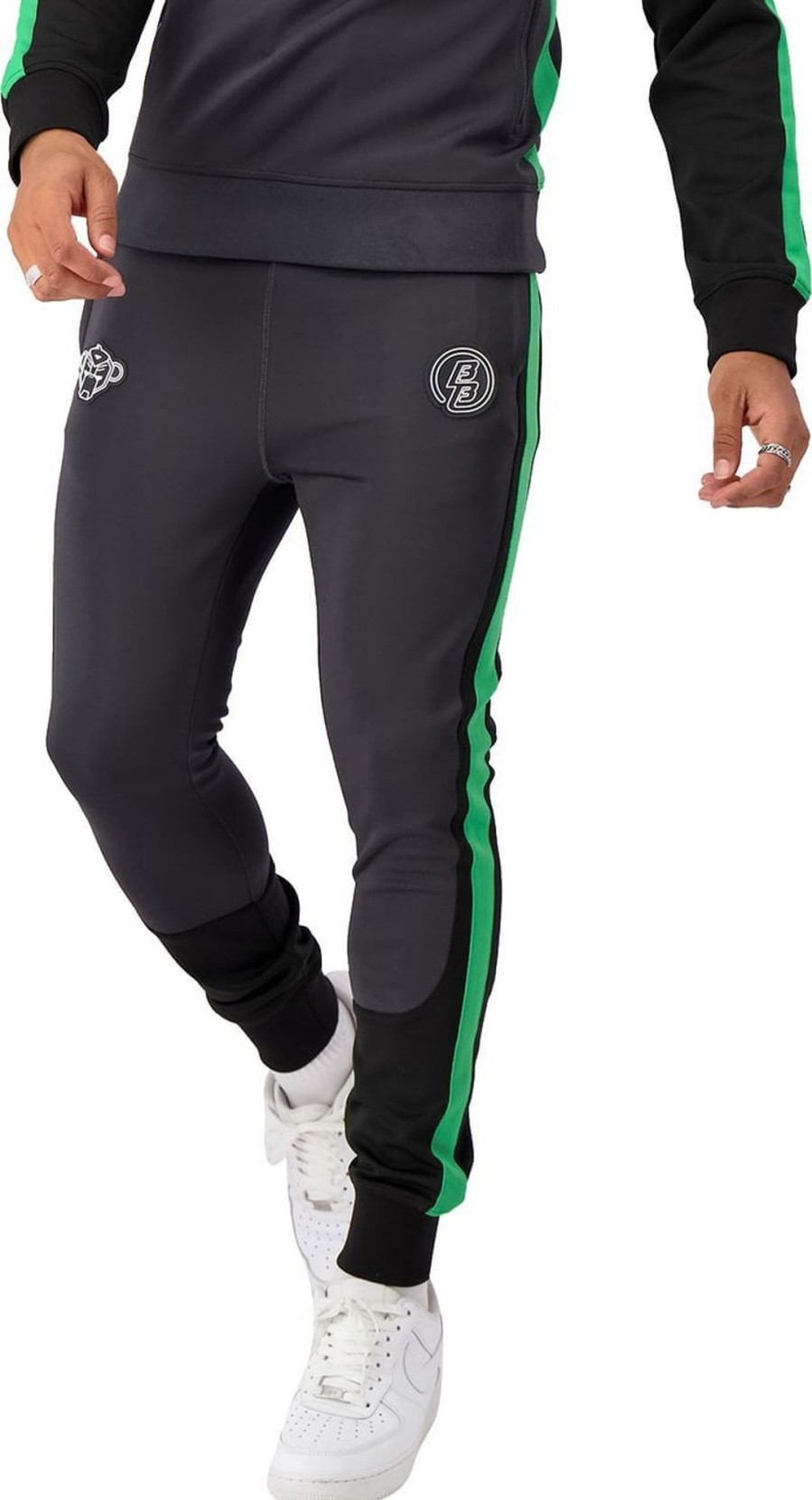 Heren Black Bananas | Black Bananas Rumble Trackpants Grijs