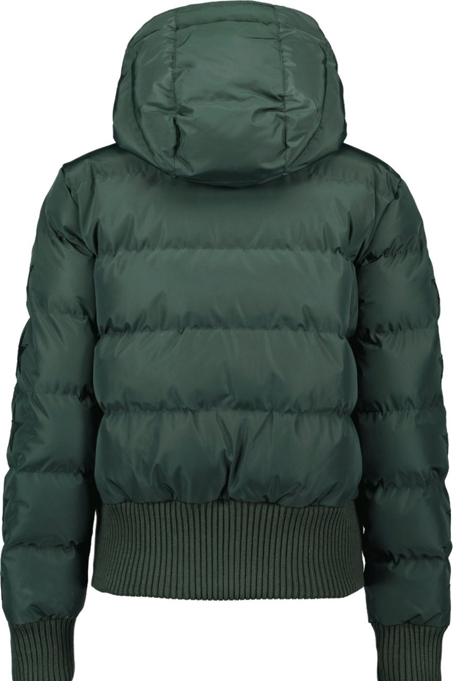 Dames Airforce Sport | Airforce Sport Taos Ski Jacket Star Bottle Green Groen