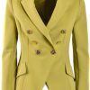 Dames Elisabetta Franchi | Elisabetta Franchi Blazers Green Groen