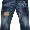 Kids Dsquared2 Broeken | Dsquared2 Sailor Jeans Blauw