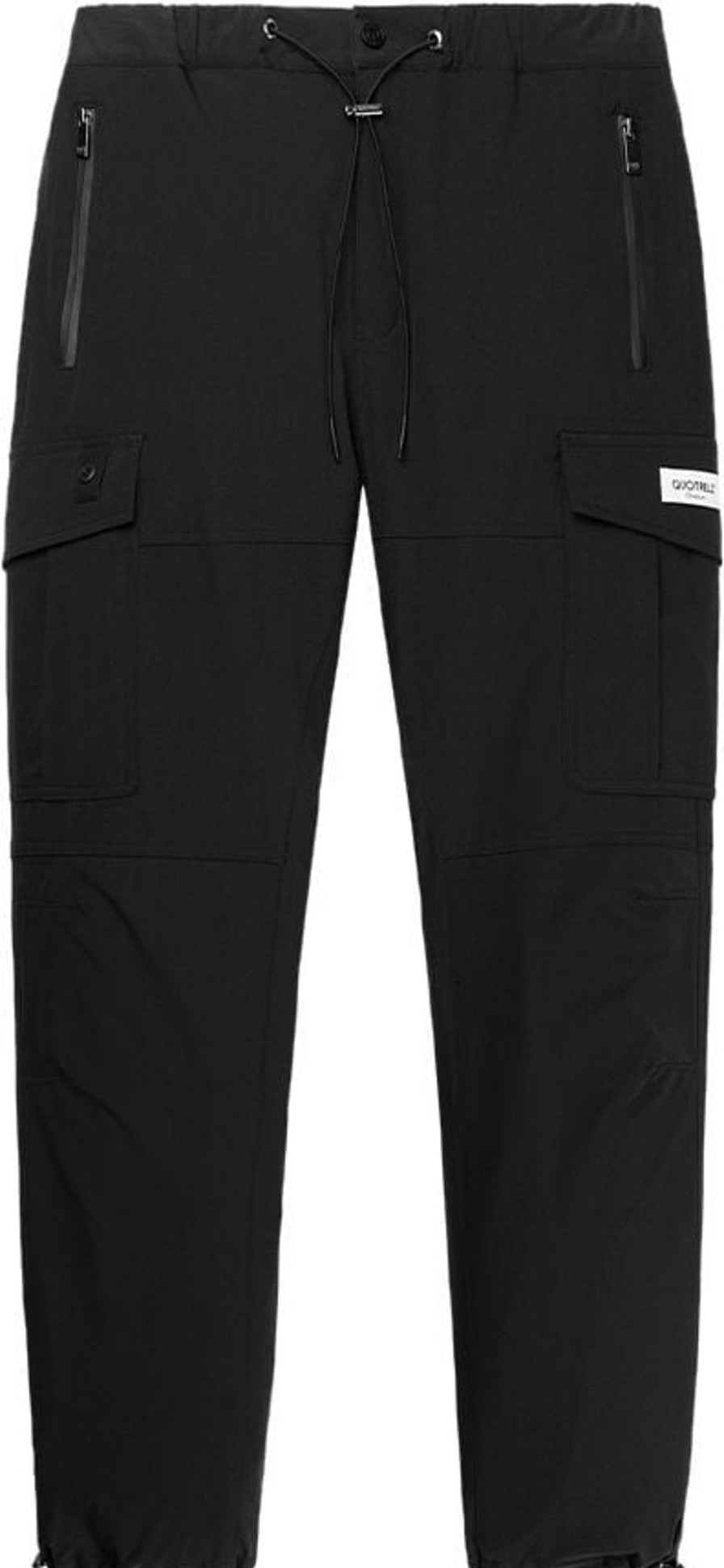 Dames Quotrell | Quotrell Seattle Cargo Pants | Black Zwart