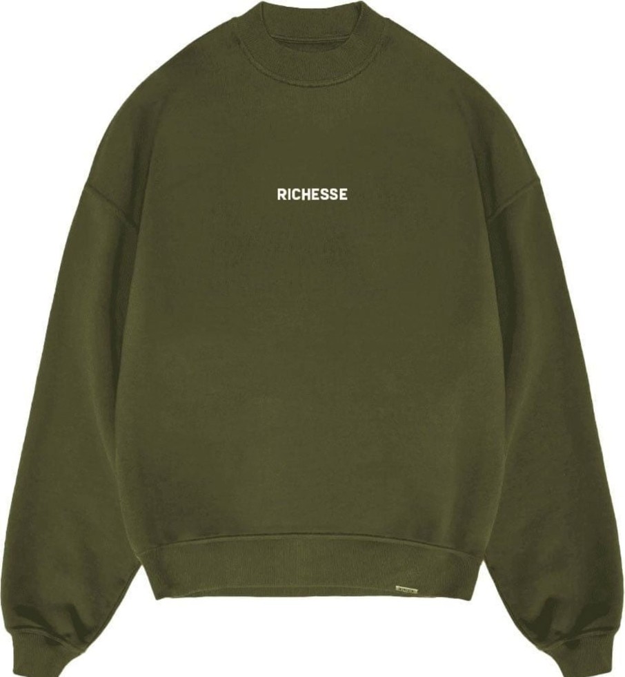 Heren Richesse | Richesse Perception Sweater Groen Groen