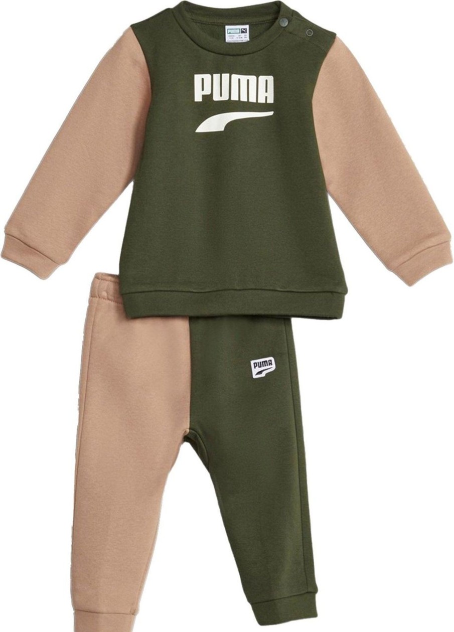 Kids Puma Sets | Puma Track Suit Kid Minicats Downtown Set 621589.31 Divers