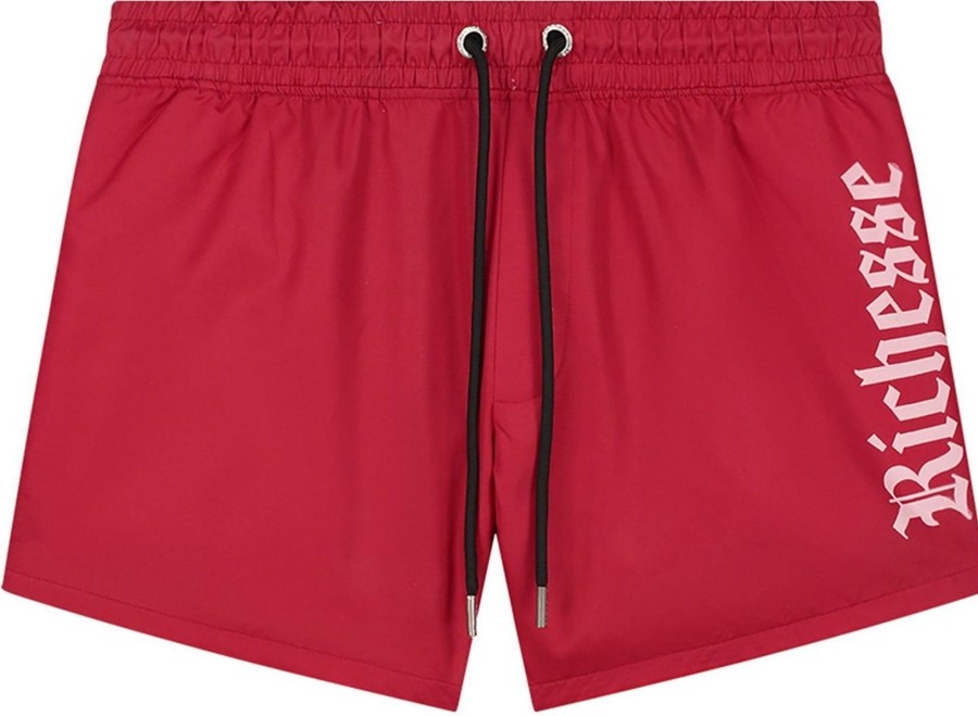 Heren Richesse | Richesse Bliss Red Zwemshort Rood