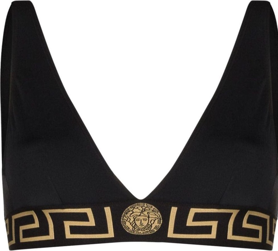 Dames Versace | Versace Sea Clothing Black Zwart