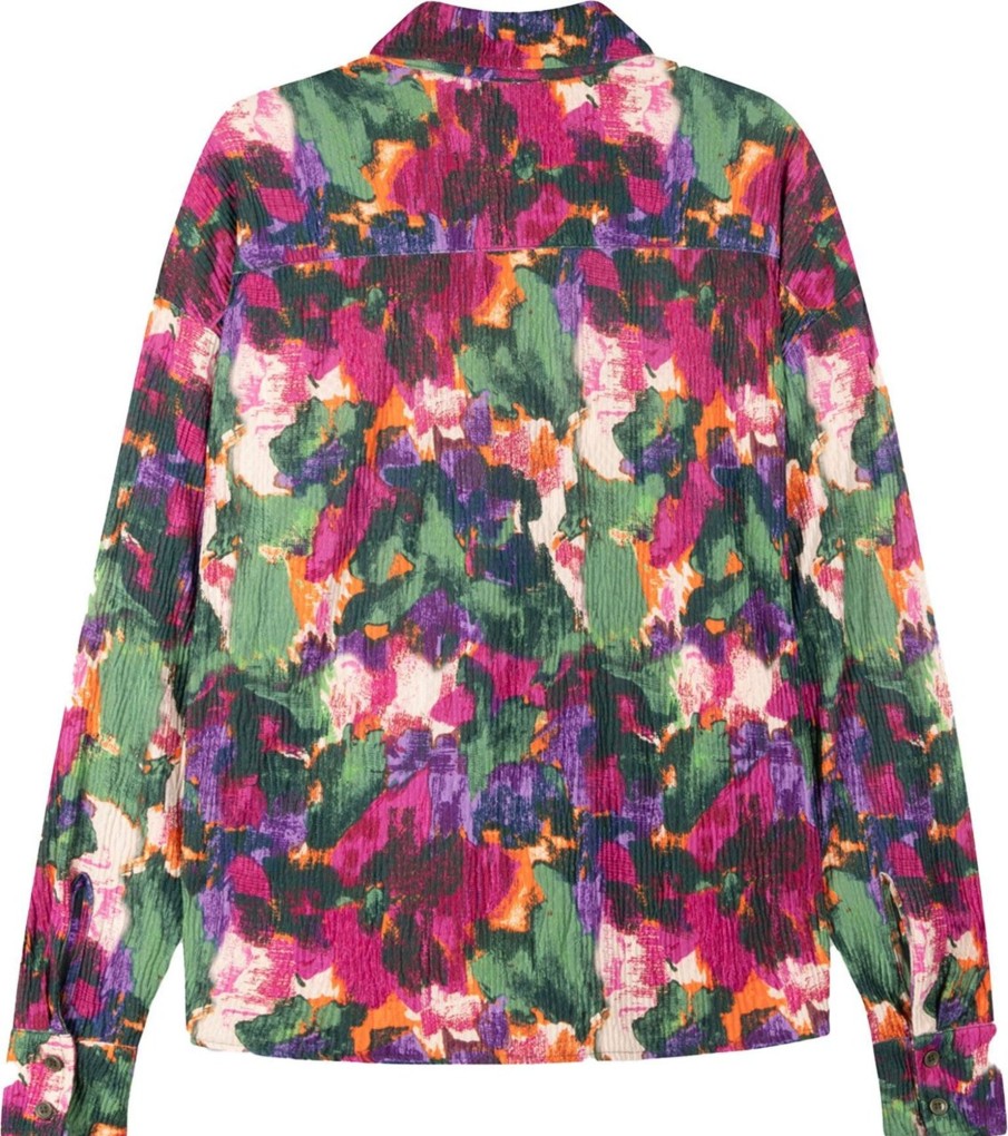 Dames ALIX | Alix Bloemen Blouse Groen