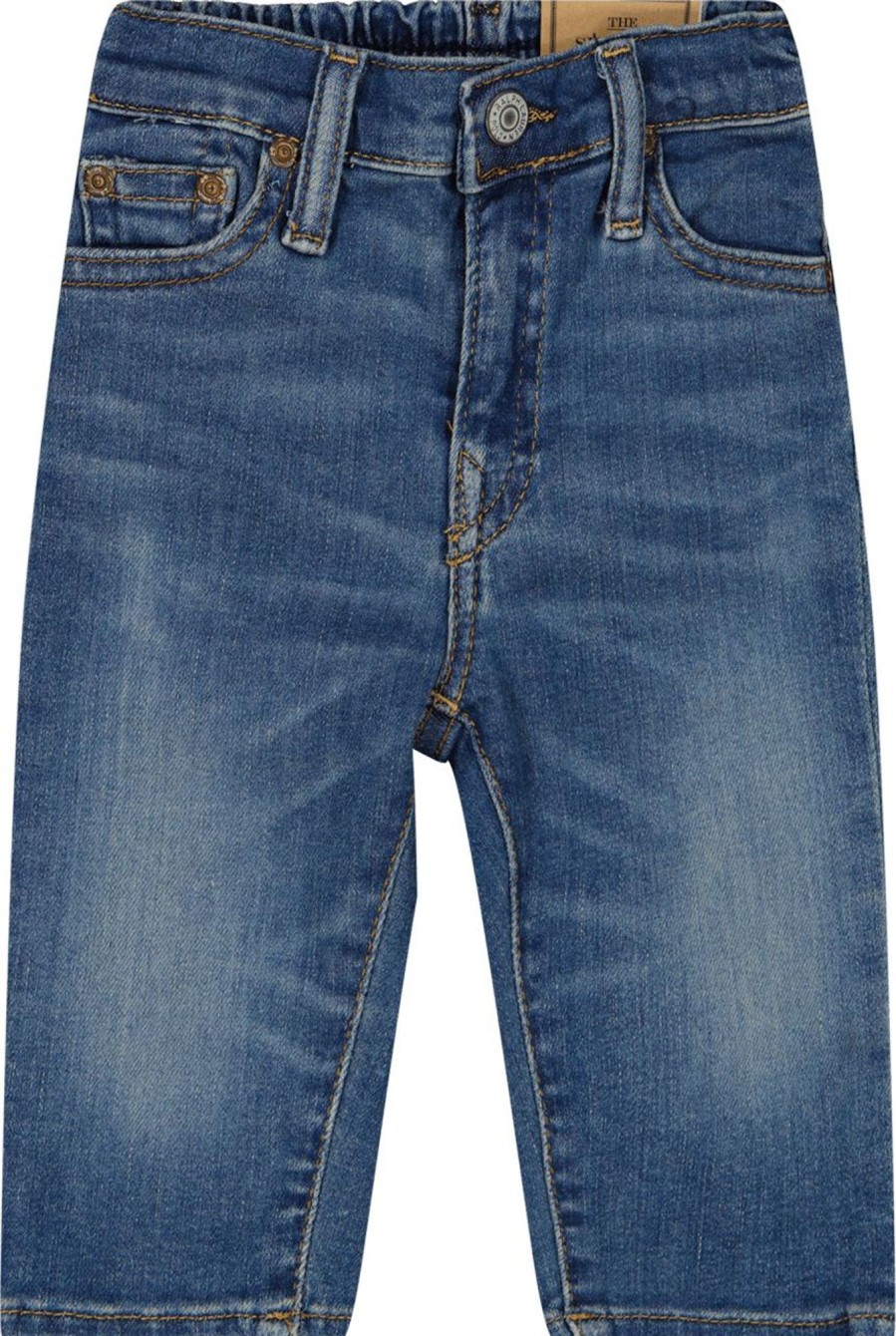 Kids Ralph Lauren Broeken | Ralph Lauren Ralph Lauren Jeans Chiaro Newborn Blauw