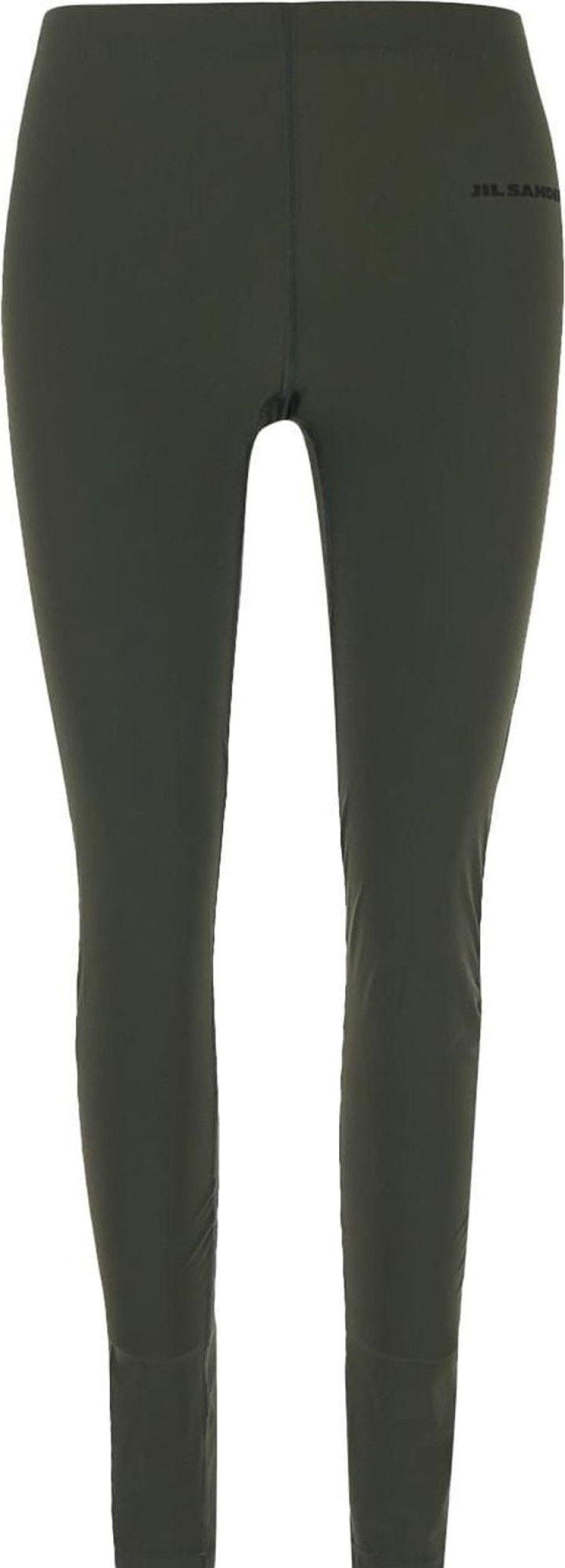 Dames Jil Sander | Jil Sander Logo Leggings Groen