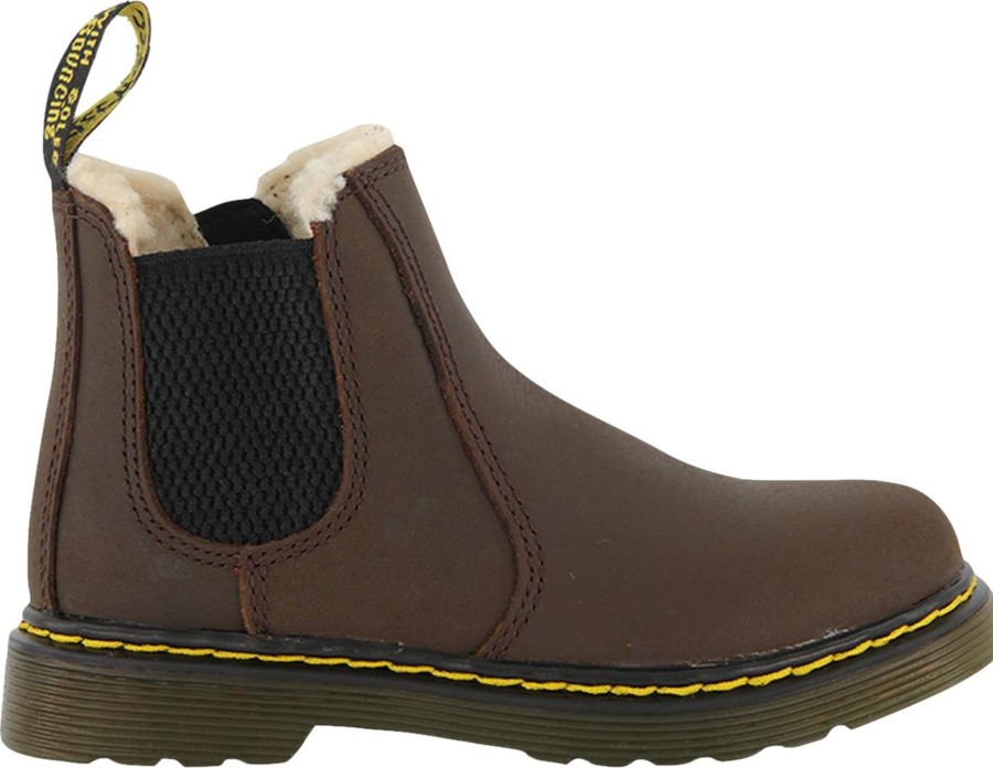 Kids Dr. Martens Laarzen | Dr. Martens Dr. Martens Kinder Unisex Laarzen Bruin Bruin