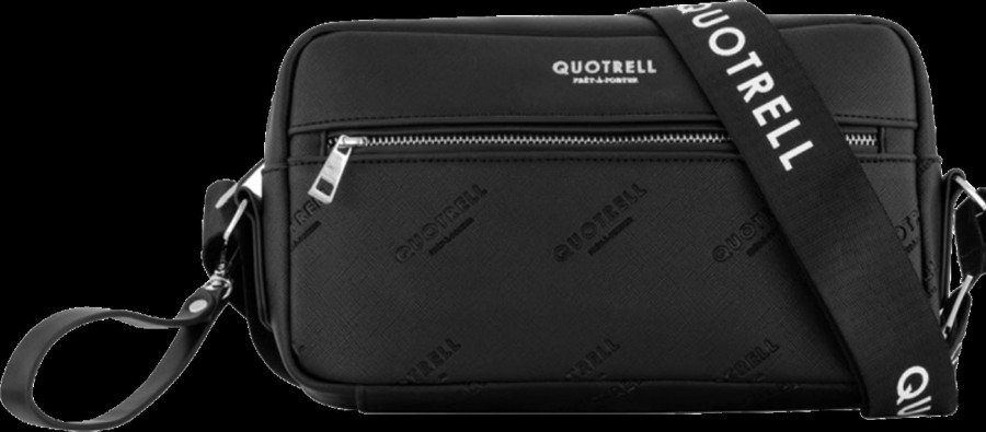 Heren Quotrell | Quotrell Quebec Bag | Black Zwart