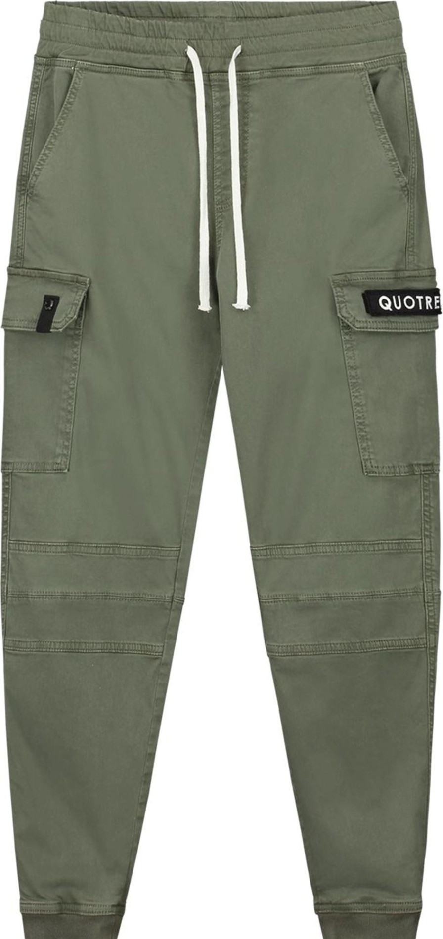 Dames Quotrell | Quotrell Casablanca Cargo Pants | Army Green Groen