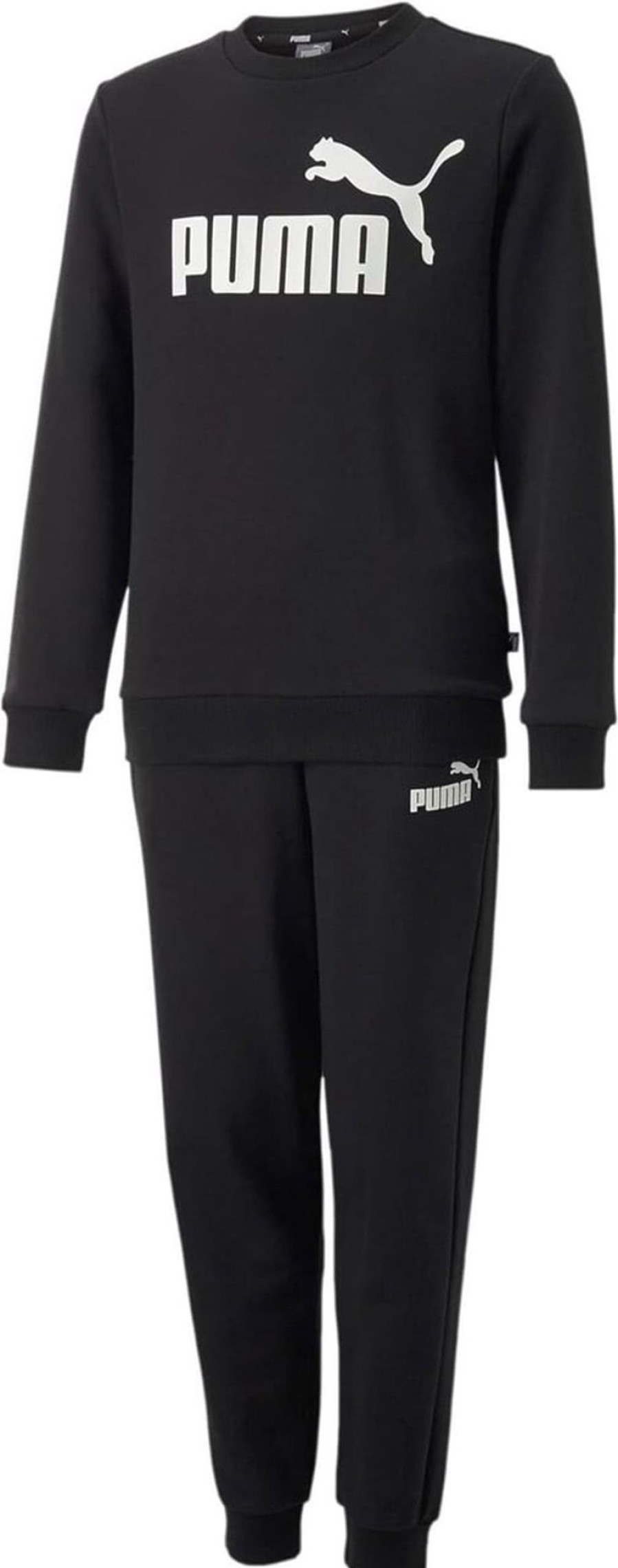 Kids Puma Sets | Puma Track Suit Kid No 1 Logo Sweat Suit 670885.51 Zwart