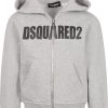 Kids Dsquared2 Vesten | Dsquared2 Grijs Sweatvest Relax Fit Grijs