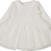 Kids Liu Jo Jurken | Liu Jo Liu Jo Baby Meisjes Jurkje Off White Wit