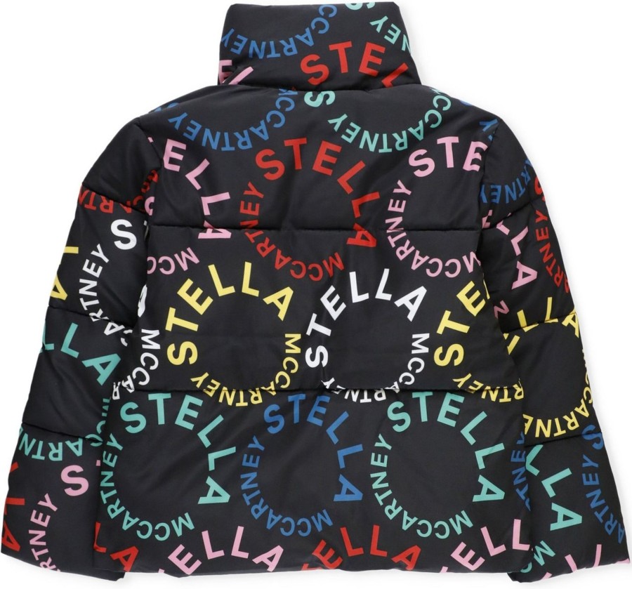 Kids Stella McCartney Jassen | Stella Mccartney Coats Black Zwart