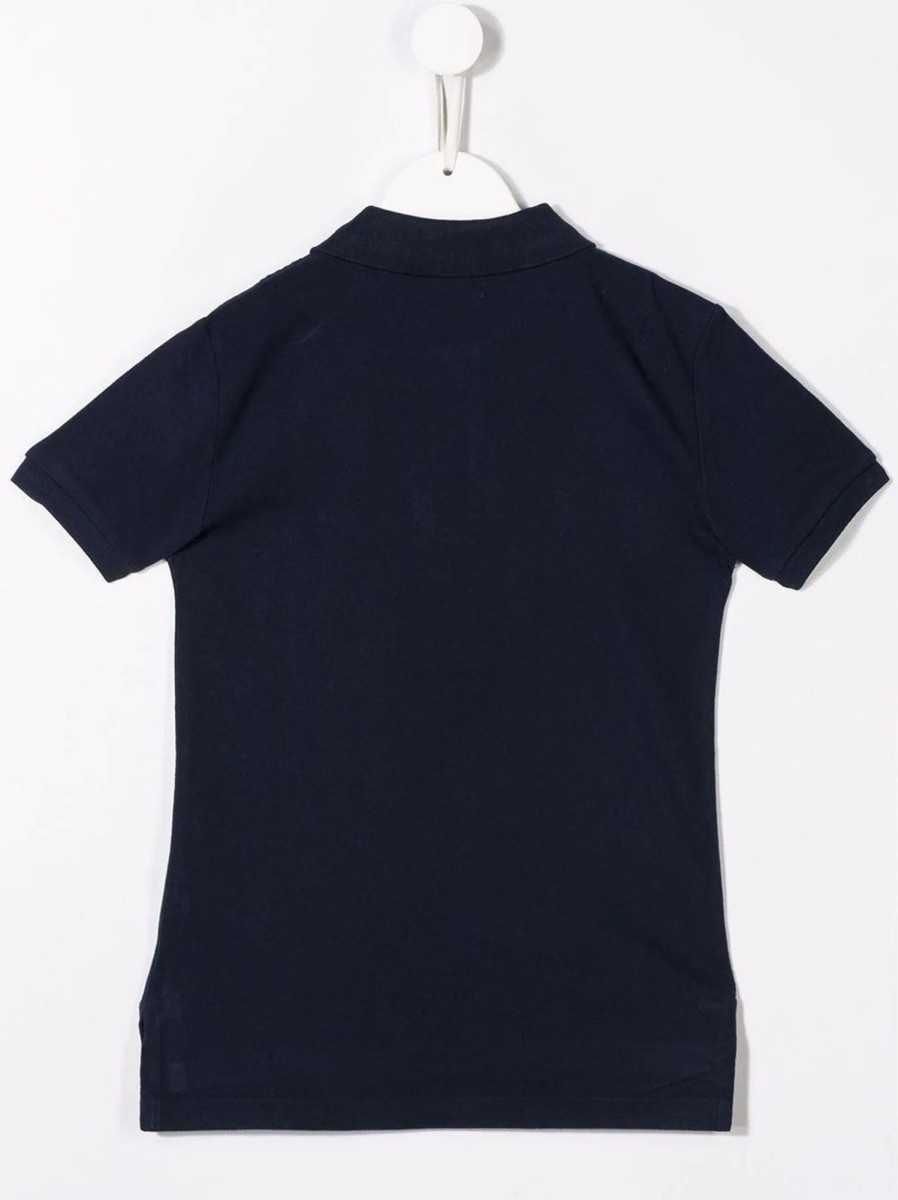 Kids Ralph Lauren T-Shirts | Ralph Lauren Fit Top Knit Darkblue (Navy) Blauw