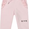 Kids Givenchy Broeken | Givenchy Givenchy Baby Meisjes Broek Licht Roze Roze