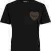 Dames Dsquared2 | Dsquared2 T-Shirts And Polos Black Zwart