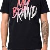 Heren My Brand | My Brand Mb Logo Paint Stroke True Zwart