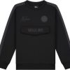 Kids Malelions Truien | Malelions Academy Sweater - Black/Antra Zwart