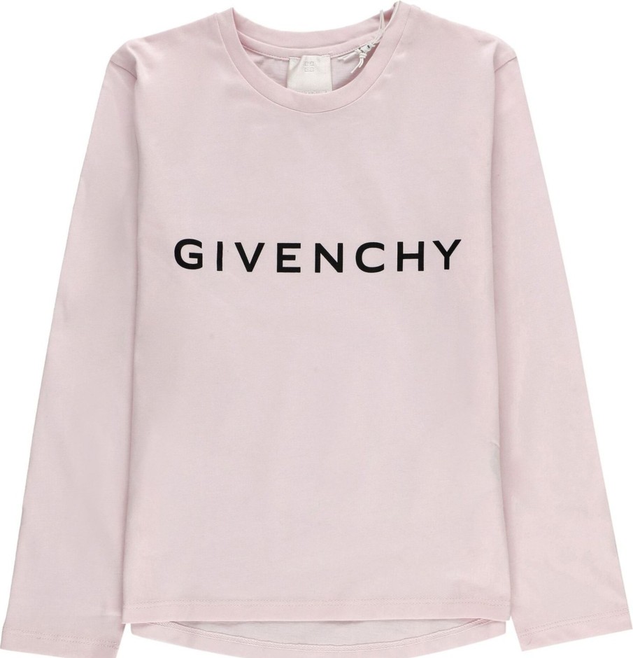 Kids Givenchy Tops | Givenchy T-Shirts And Polos Pink Neutraal