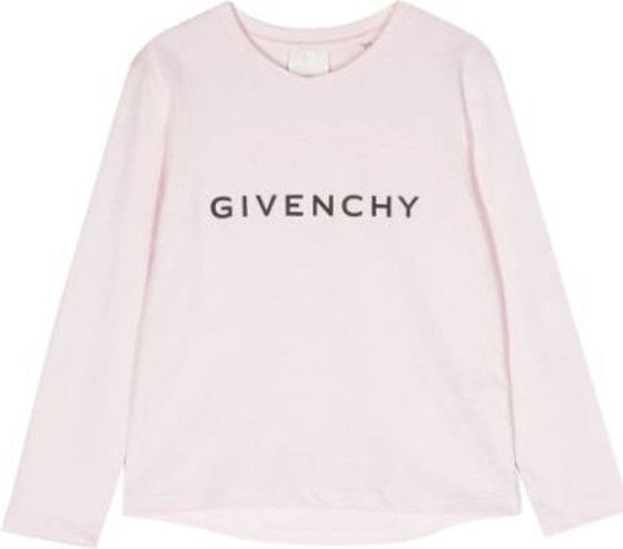 Kids Givenchy Tops | Givenchy T-Shirts And Polos Pink Neutraal