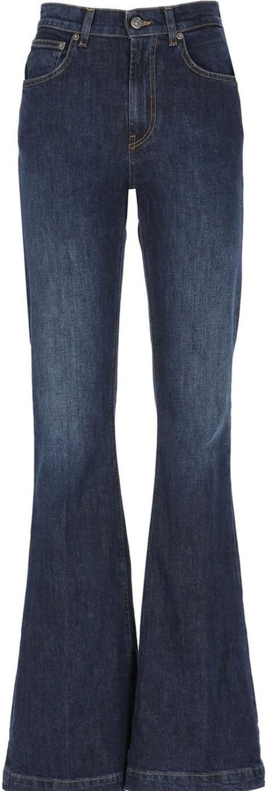 Dames Dondup | Dondup Jeans Blue Blauw