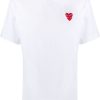 Heren Comme des Garçons | Comme Des Garcons T-Shirts And Polos White Wit